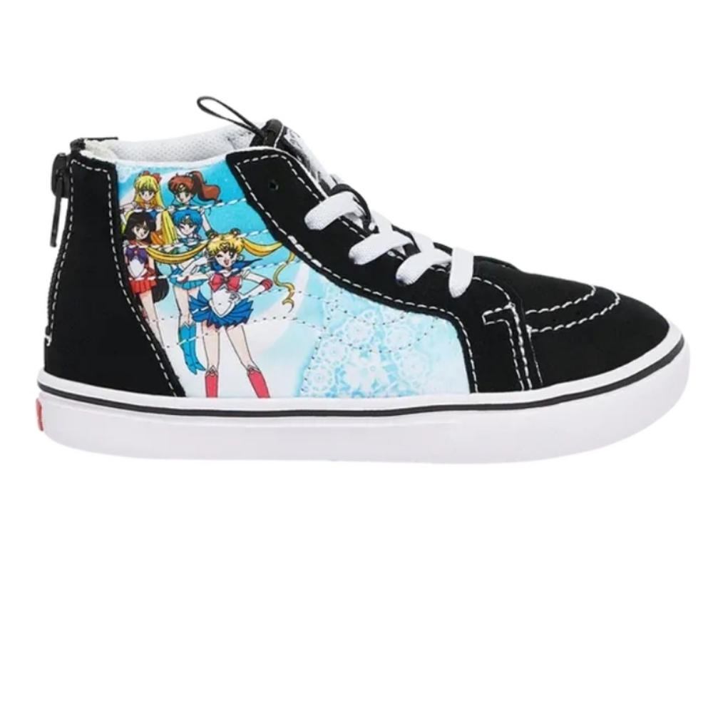 VANS X SAILOR MOON PRETTY GUARDIAN COMFYCUSH SK8 HI TODDLER SHOES VARIOUS NWT